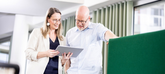 Bild zu: Die Informationszentrale bei EHA – Arbeit im Kundenservice