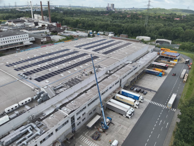 PENNY Logistikzentrum - PV-Anlage / Bildquelle: PENNY